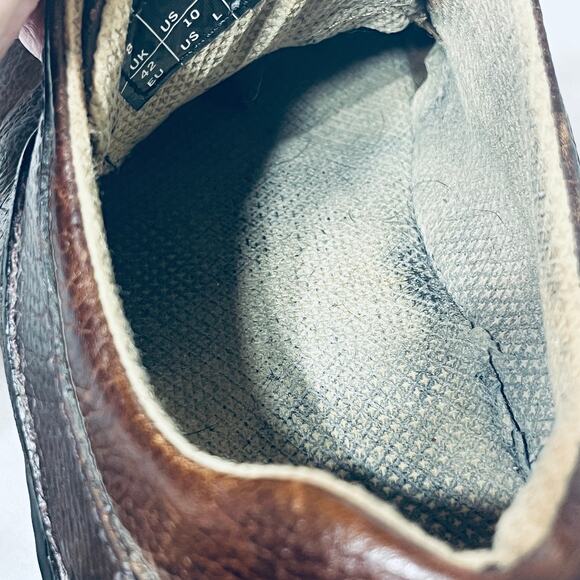 Dr. Martens Oxfords Mens Ordell Brown Pebbled Leather Lace Up Casual Academia 9 - Picture 7 of 9